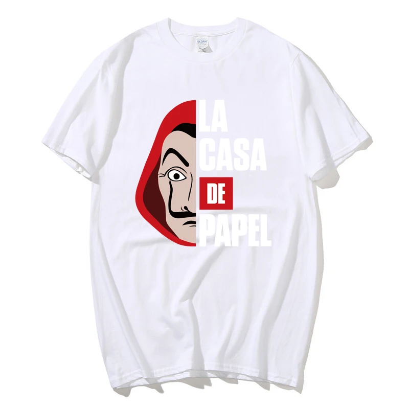 Футболка Maycaur The House of Paper новая футболка с надписью Money Heist для женщин La Casa De Papel