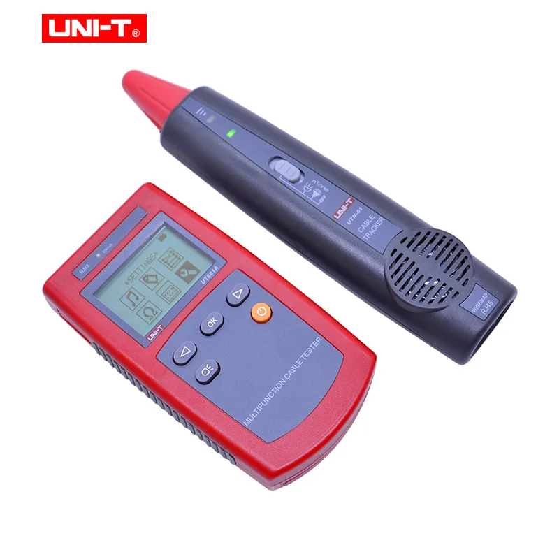 UNI T UT681A Многофункциональный сетевой тестер набор для поиска кабеля с проверкой