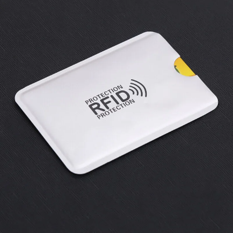 Анти Rfid бумажник держатель для карт Для мужчин кошелек Блокировка считыватель