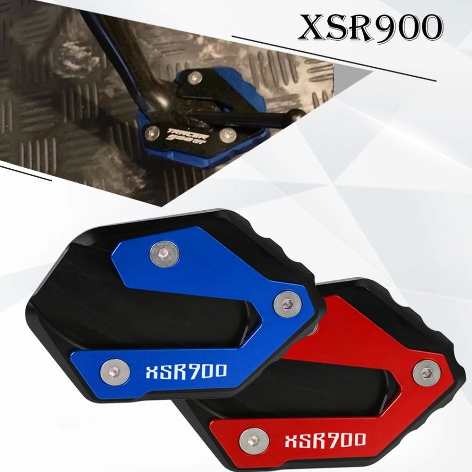 

Motorcycle Side Stand Enlarger Kickstand Enlarge Plate Pad Accessories FOR YAMAHA XSR900 2015-2021 2017 2018 2019 2020 XSR 900