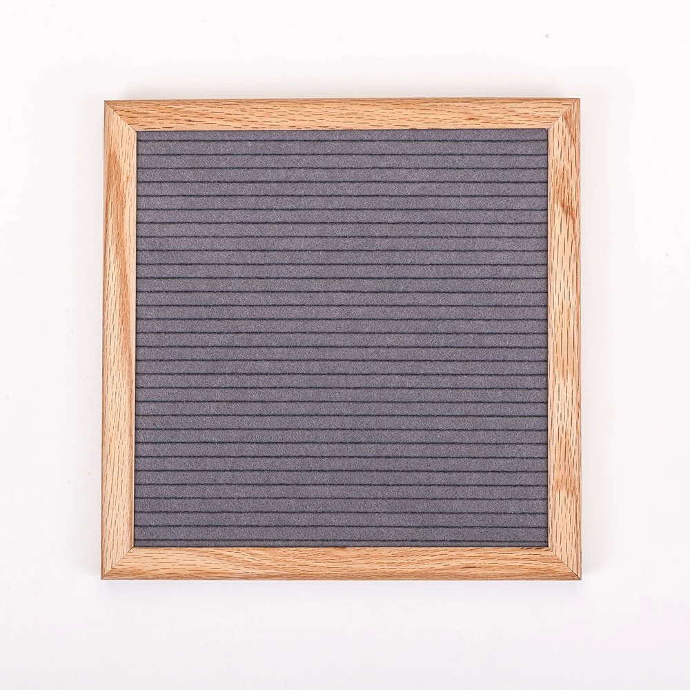 

Felt Letter Board Wooden Frame Changeable Symbols Numbers Characters Message Board Home Office Decor Birthday Gift for Kids