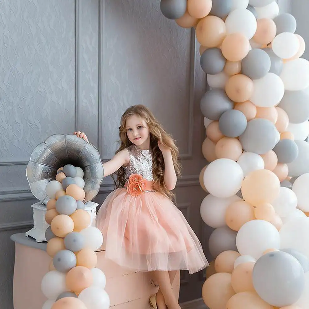 50 шт. Румяна Пастельная кожа цветные латексные воздушные шары комбинированная