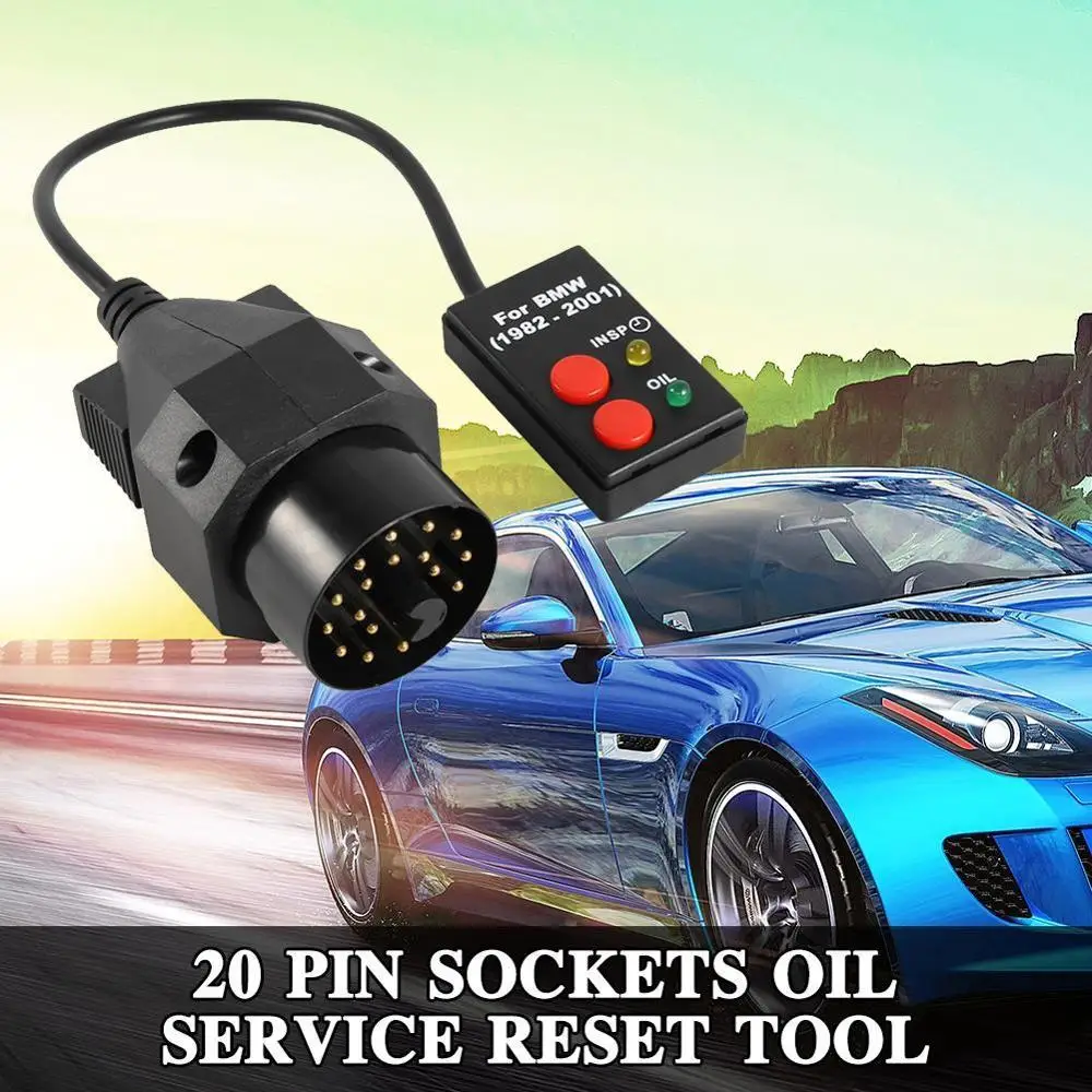 

20 Pin Sockets Oil Service Reset Tool Fault Diagnosis Instrument For BMW 1982-2001 3/5/7 Series Diagnostic Tool