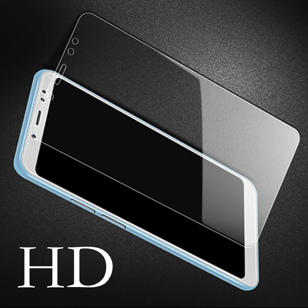 armored protective glass on the for xiaomi redmi 5 plus 6a 5plus tempered glas ksiomi resmi xiaomei redmi5plus screen protectors free global shipping