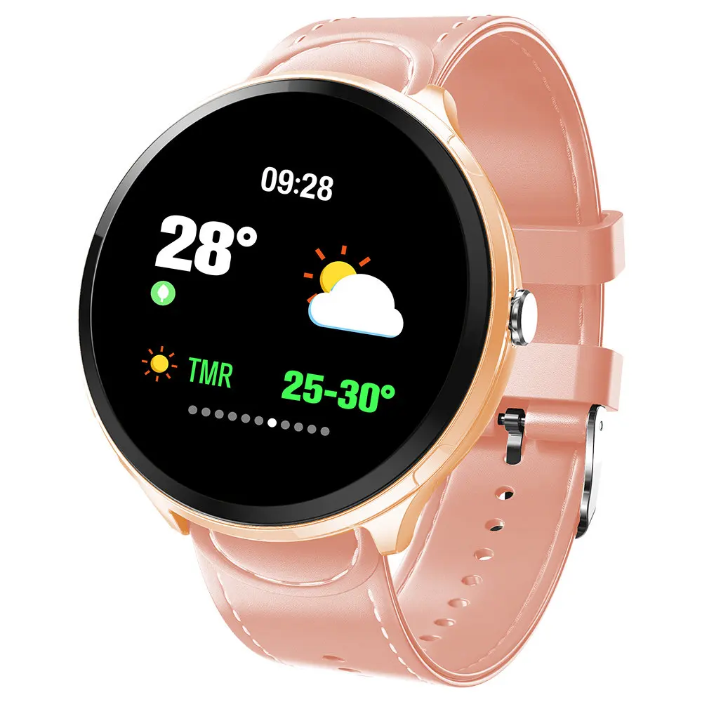 Makibes T4 Pro Men'S Smart Watch Waterproof Toughened Glass Smart Band Fashion Fitness Tracker Blood Oxygen 1.3 Inch Bracelet