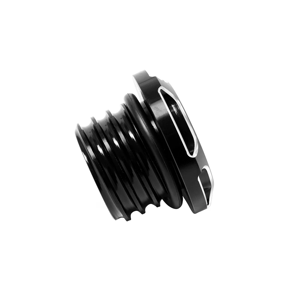 Черная крышка для топливного бака с ЧПУ Harley Sportster XL 883 1200 Dyna Touring Softail Road King Fat Bob Dark