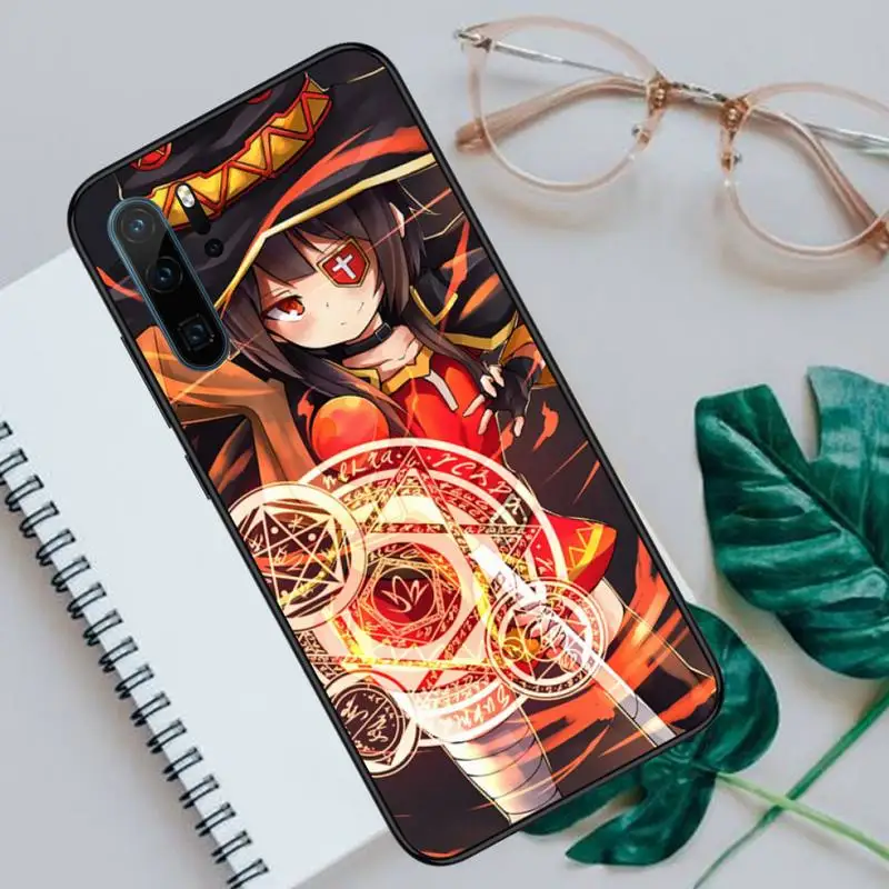 

Konosuba Megumin Japan anime Phone Case For Huawei honor Mate P 10 20 30 40 Pro 10i 9 10 20 8 x Lite funda coque