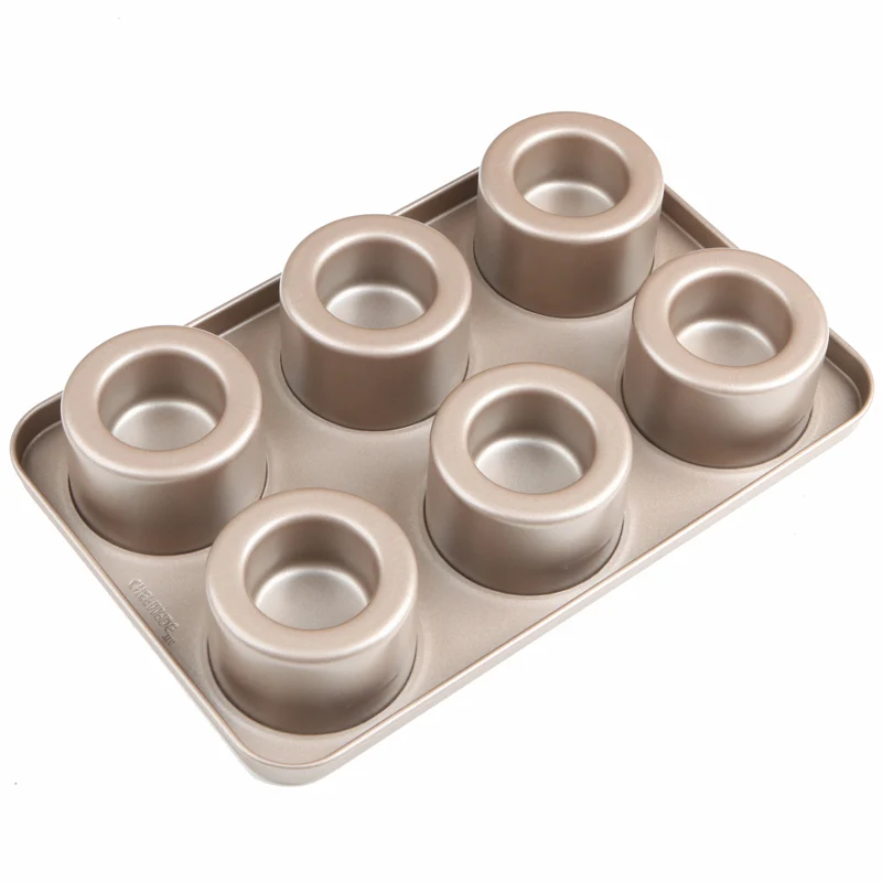 Антипригарная форма для выпечки печенья 6 отверстий кухонной печи инструменты