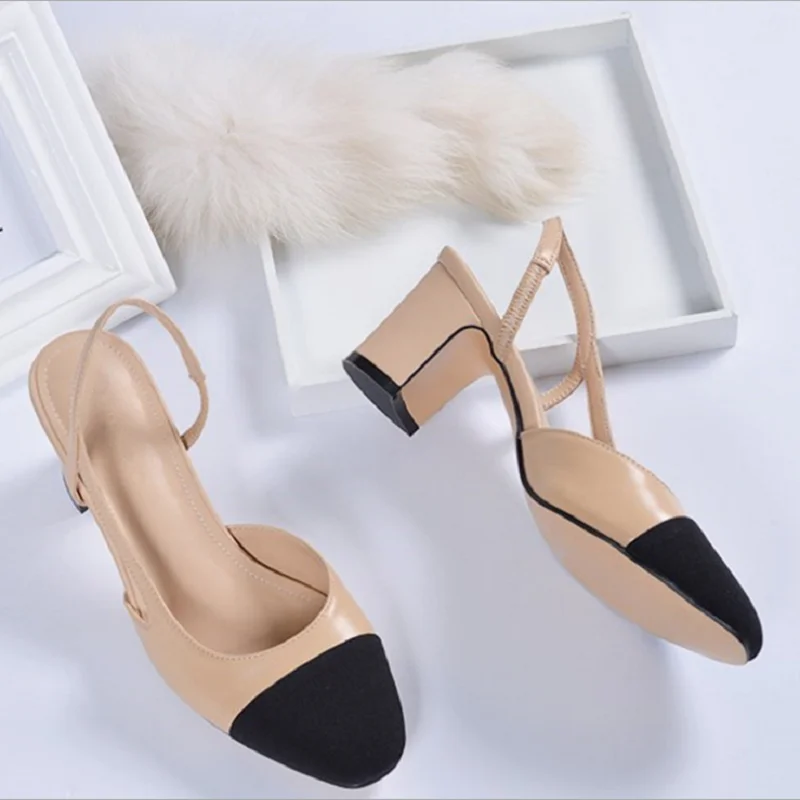 

New Summer Breathable Leisure Spell Color shoes woman Openwork Fashion Sexy High Heels