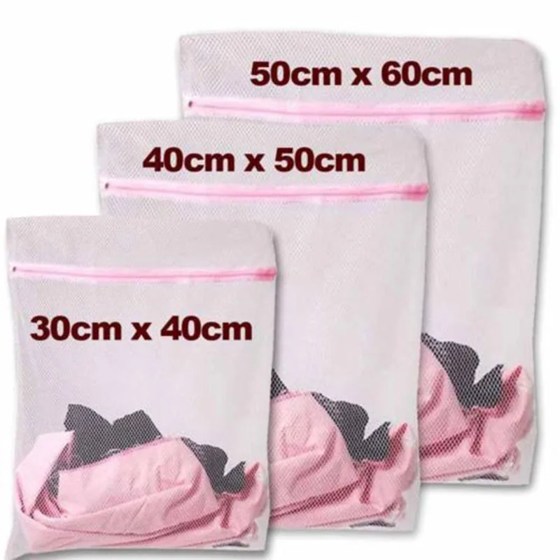 

1PCS Laundry 3 Size S-M-L Clothes Washing Machine Bag Laundry Bra Aid Lingerie Mesh Net Wash Bag Pouch Basket