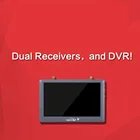 Двойной приемник Hawkeye Little Pilot  4 встроенный видеорегистраторIII 3, 5 дюймов, 5,8 ГГц, 48 каналов, FPV, HD-монитор, воздушный FPV дисплей, экран для дрона