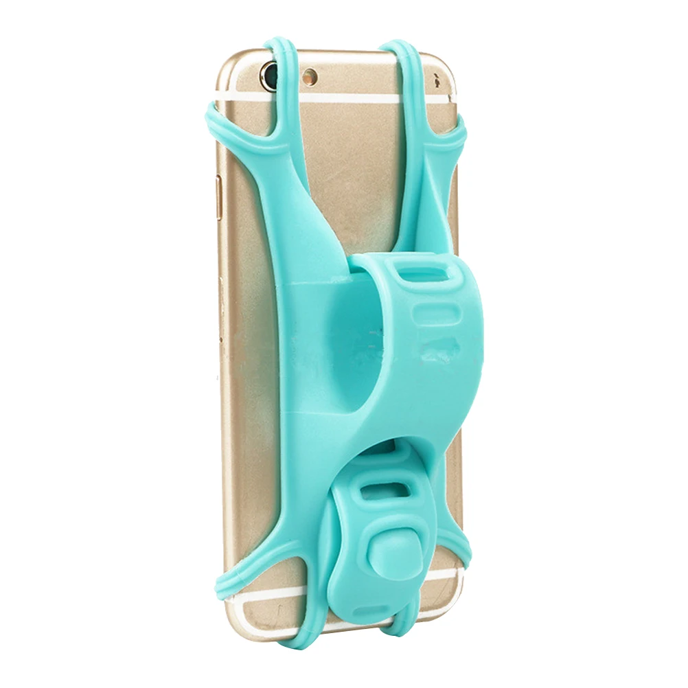 Универсальный силиконовый держатель для телефона мотоцикла велосипеда