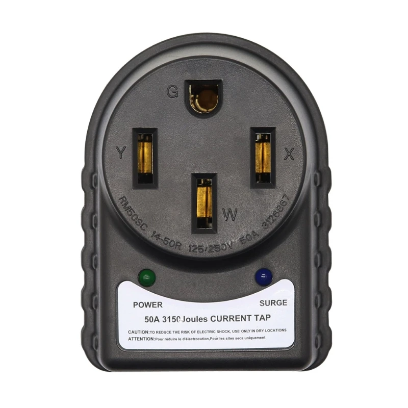 

Professional Automatic Surge Protector Adapter 30A/50A Trailer Circuit Analyzer Circuit Detector Power Tester
