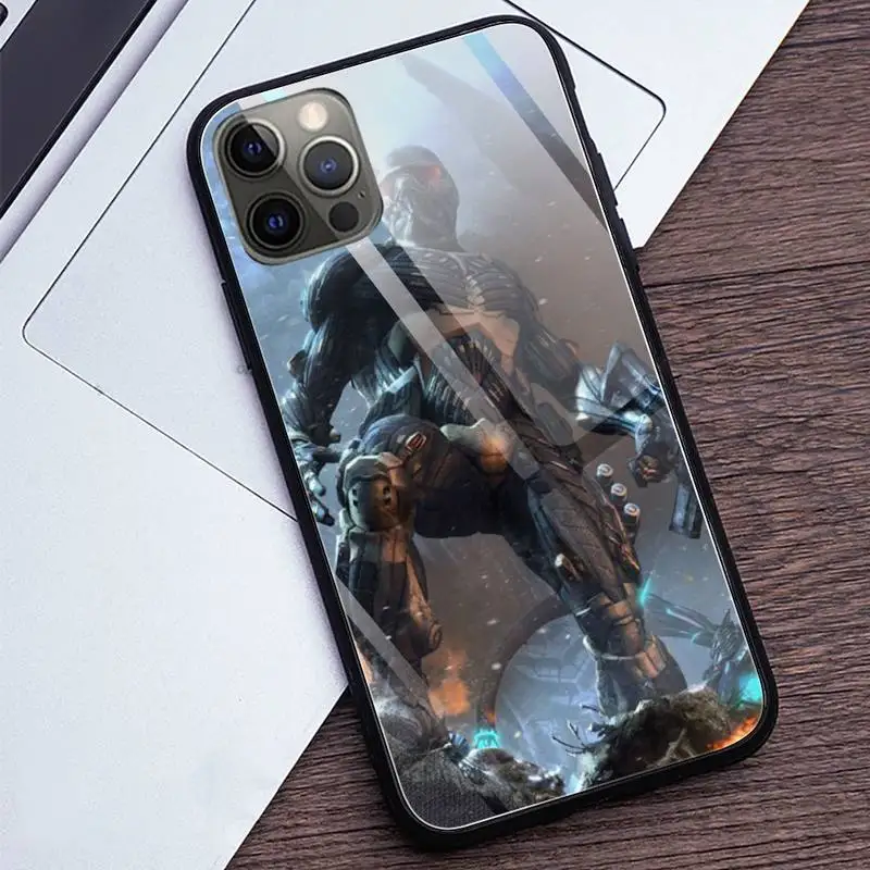 

Game Crysis 3 Phone Case Tempered Glass For iPhone 12 Pro Max Mini 11 Pro XR XS MAX 8 X 7 6S 6 Plus SE 2020 case