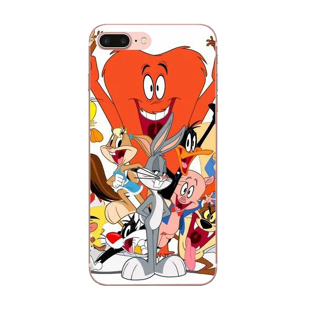 Мягкий индивидуальный дизайн Bugs Bunny Baby Looney Tunes для samsung Galaxy Note 5 8 9 S3 S4 S5 S6 S7 S8 S9 S10 5G mini