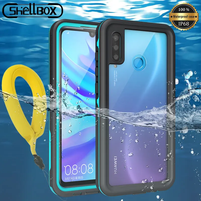 Водонепроницаемый чехол для Huawei P40 Pro P30 Lite IP68 пылезащитный дайвинга и плавания