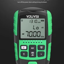 4 in1 5G 10 Wavelength Optical Fiber Power Meter Visual Fault Locator Network Cable Test Optical Fiber Tester OPM VFL