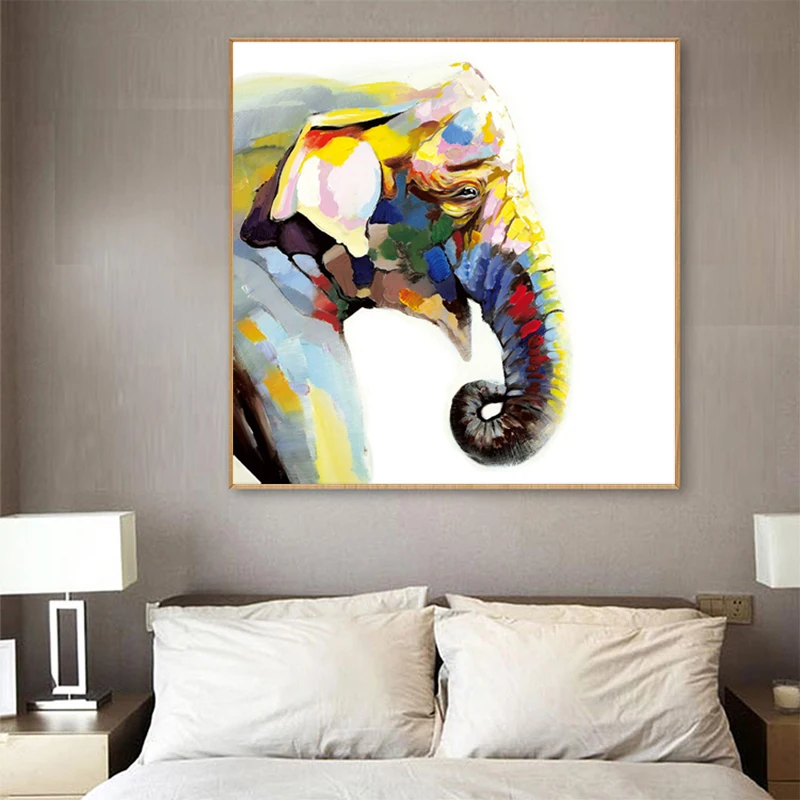 RELIABLI искусство олень с нарисованным слоном для девочек фотографии животных