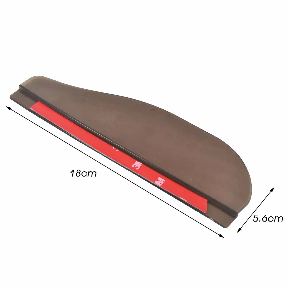 Новинка 1 пара Черный Прозрачный Универсальный гибкий ПВХ автомобильный