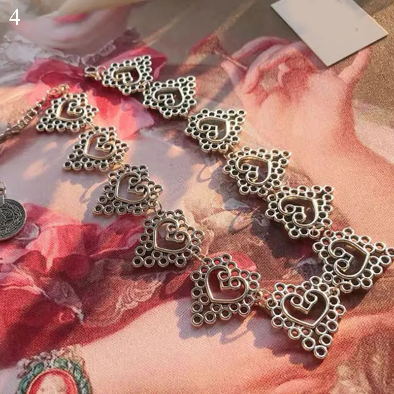 Ожерелье-чокер с цепочкой в форме сердца очаровательное женское ожерелье из