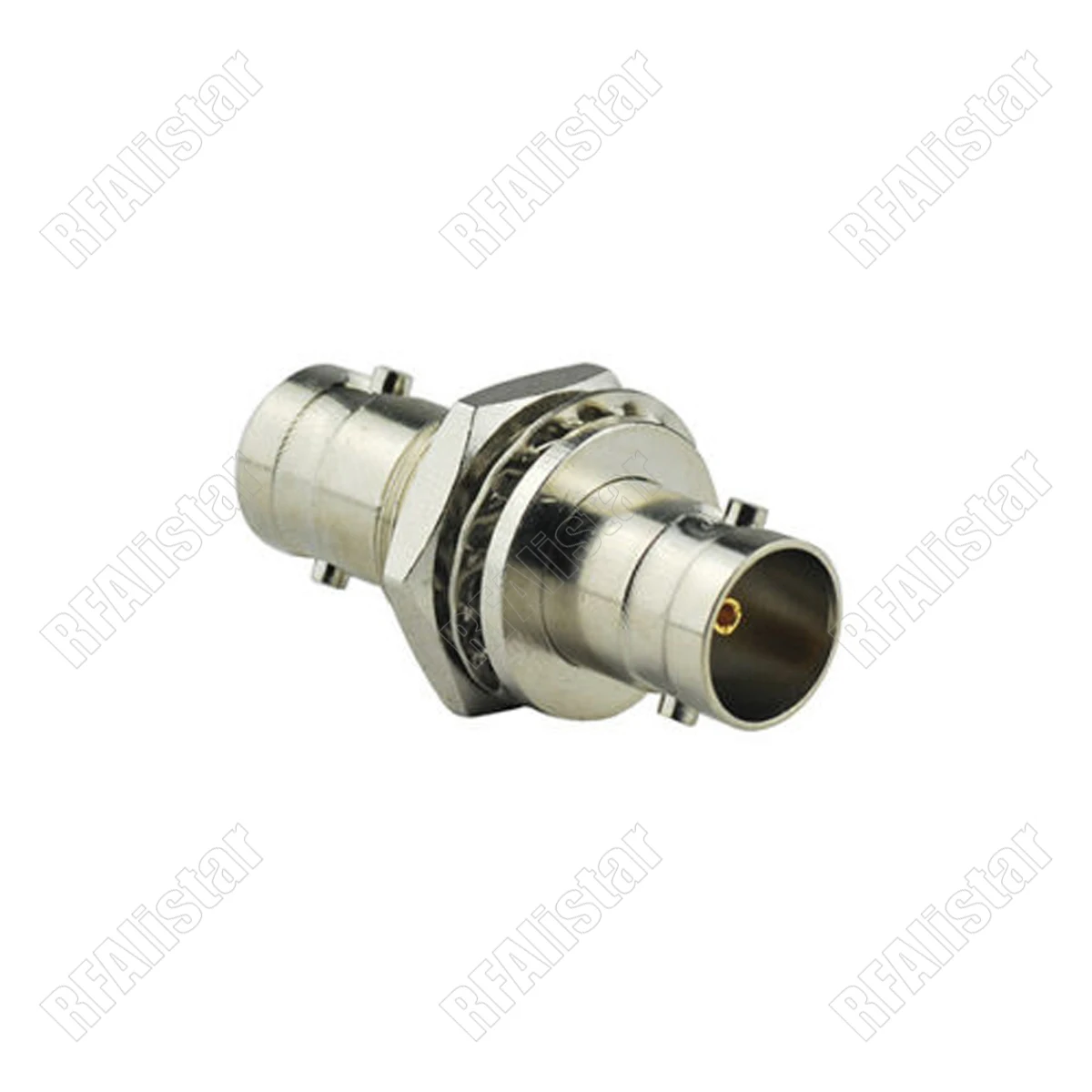 10 Pieces 75 ohm Adapter BNC Female to Jack Bulkhead With Nut 3G HD SDI Connector Straight BNC-BNC New Brass | Обустройство дома