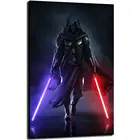Постер Darth Revan, серия темных световых мечей, холст, настенная печать HD, домашний декор для спальни
