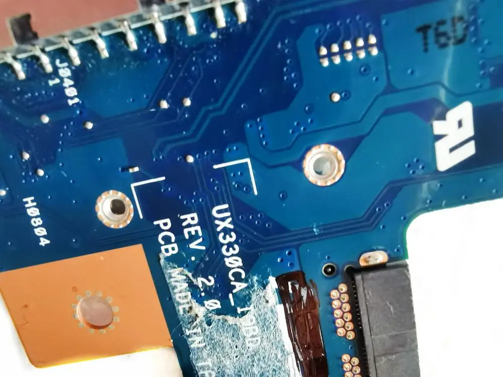Оригинал для ASUS UX330 UX330C UX330CA wlan SD кардридер аудио USB плата _ IOBD тест хороший