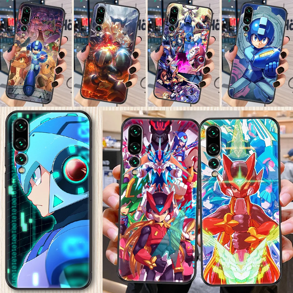 Чехол для телефона Rockman Megaman Game Huawei P Mate P10 P20 P30 P40 10 20 Smart Z Pro Lite черный красивый
