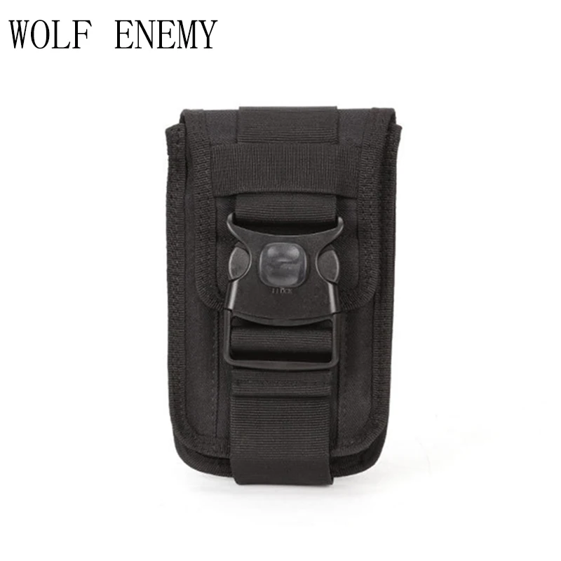 Тактическая Военная сумка с моллом поясная ремень нейлоновый для сотового