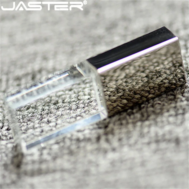 Хрустальные usb накопители 3D печать логотипа на заказ 4 ГБ 8 16 флеш накопитель 32 64