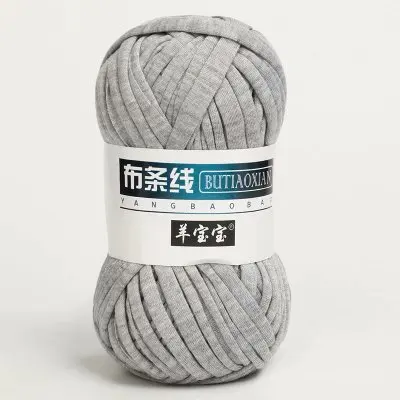 1 шт. = 100 г 33 м ткань для вязания крючком пряжа коврик нить из полиэстера тканый