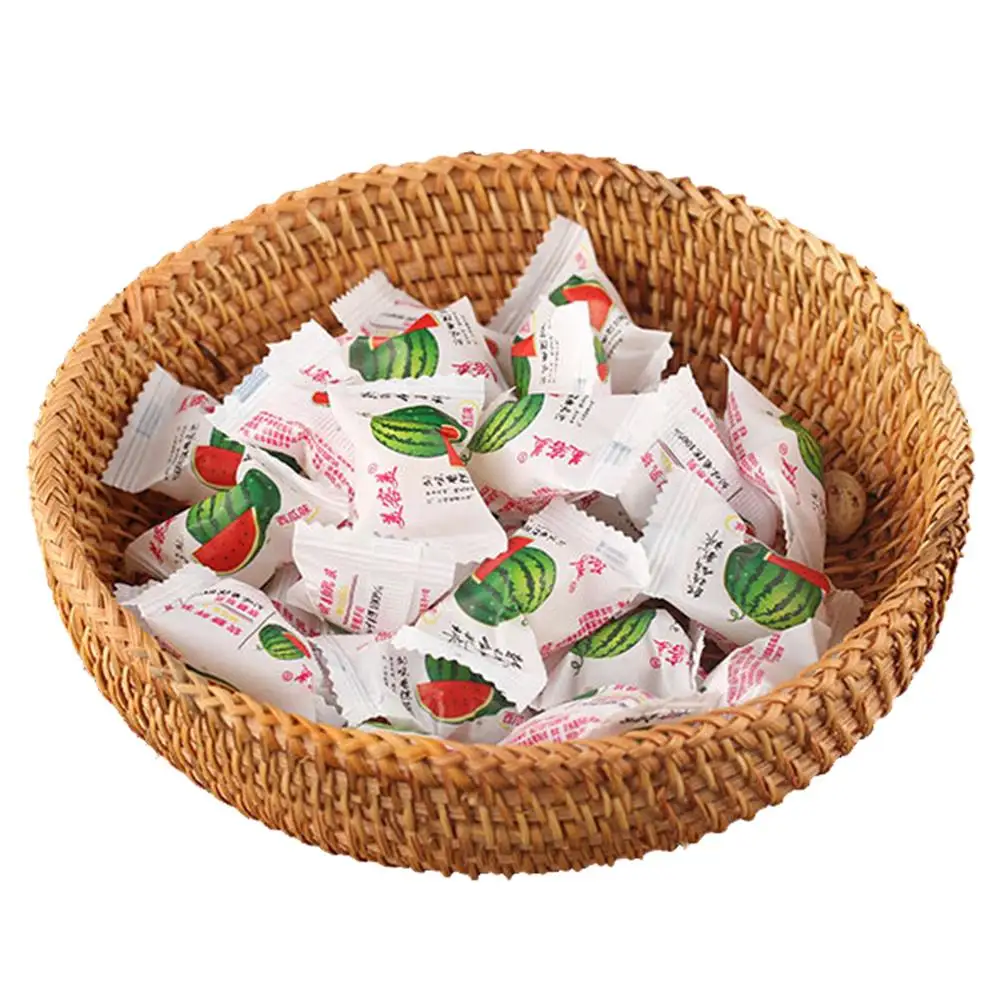 Плетеная корзина для хранения Дисплей мелочей Органайзер фрукты конфетный торт