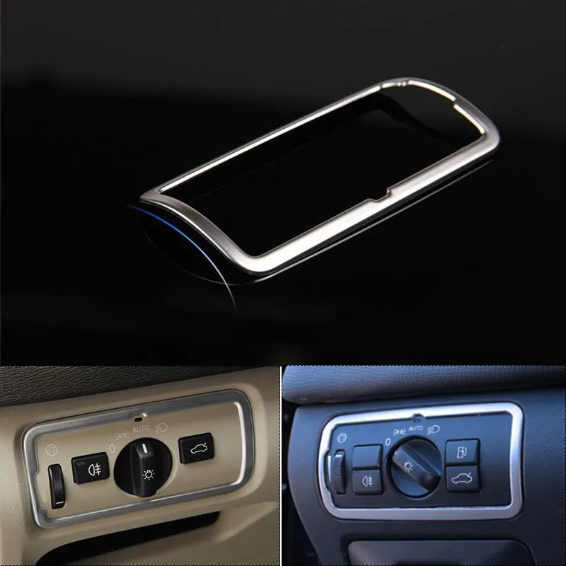 Фото Накладка на панель для Volvo XC60, V60, XC70, S60, S80, V40, Кнопка Ручного Тормоза, аксессуары для стайлинга автомобилей №1