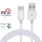 USB-кабель для зарядки 0,3-5 м, USB Type-C, Android A, цвет белый, фотоаксессуары с упаковочной коробкой