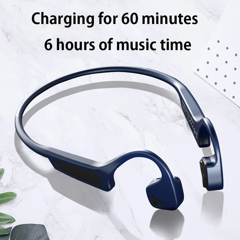 Проводящая кость гарнитура беспроводные Bluetooth наушники для Iphone 7 8 Plus X Max Xr