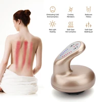 cupping massager electric body gua sha vacuum cans suction cup massage instrument body slimming fat burner heating therapy
