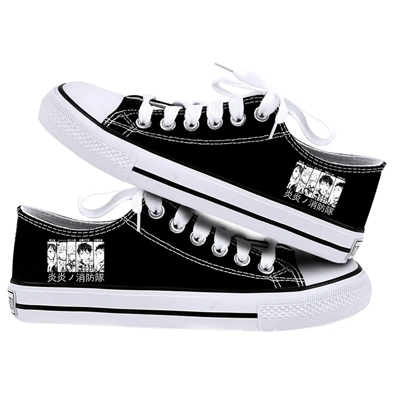 

Холщовые кроссовки Fire Force, повседневная спортивная обувь для мальчиков и девочек, для студентов