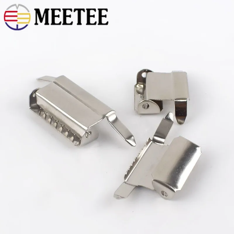 10 шт. металлический ремень с пряжкой Детские подтяжки для брюк эластичный на