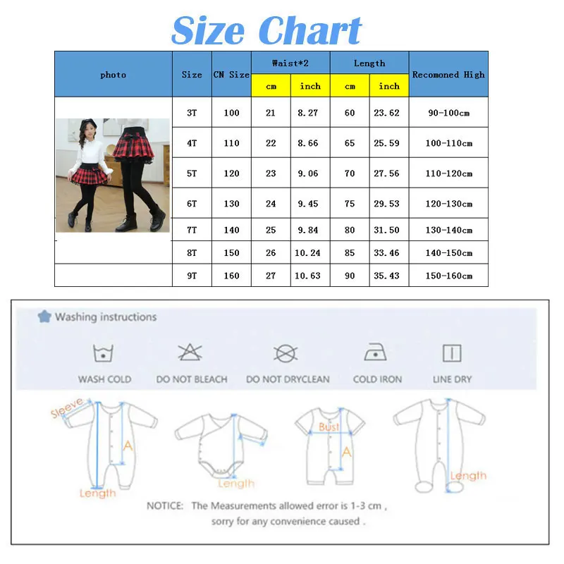 New Girls Winter Pants Skirt Legging Pants Kids Long Trousers Teenagers Outwear Clothes Girl Plaid Tutu Dress Clothing 3-9 Year images - 6