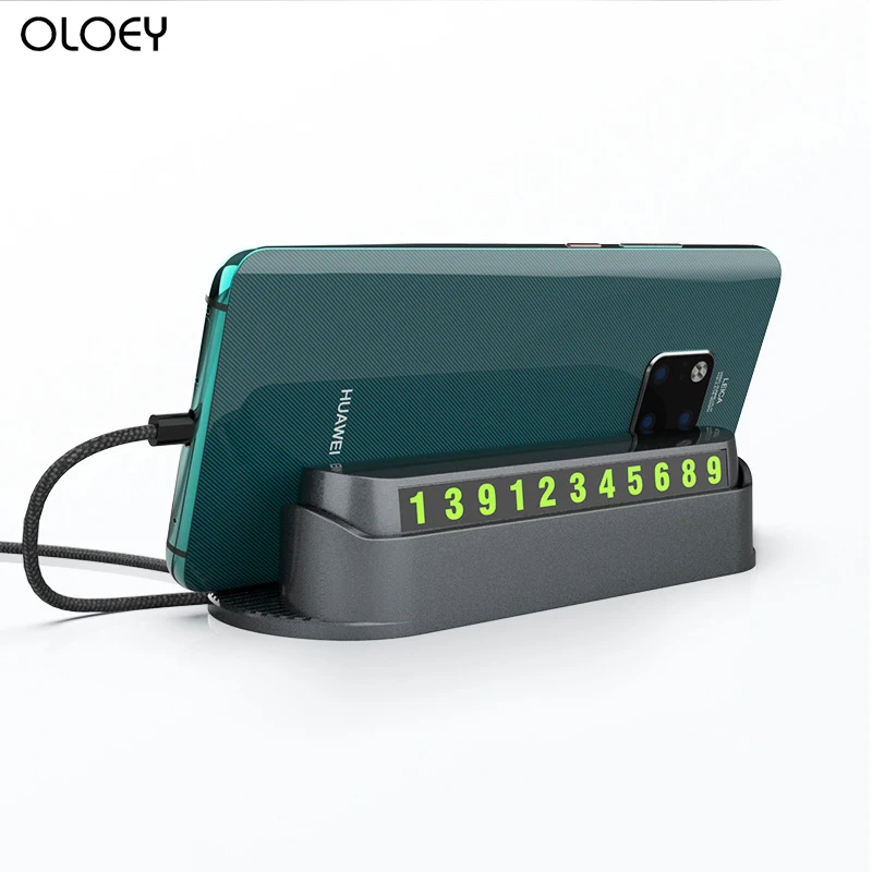 Автомобильный держатель скрытый автомобильный парковочный номер с Освежителем