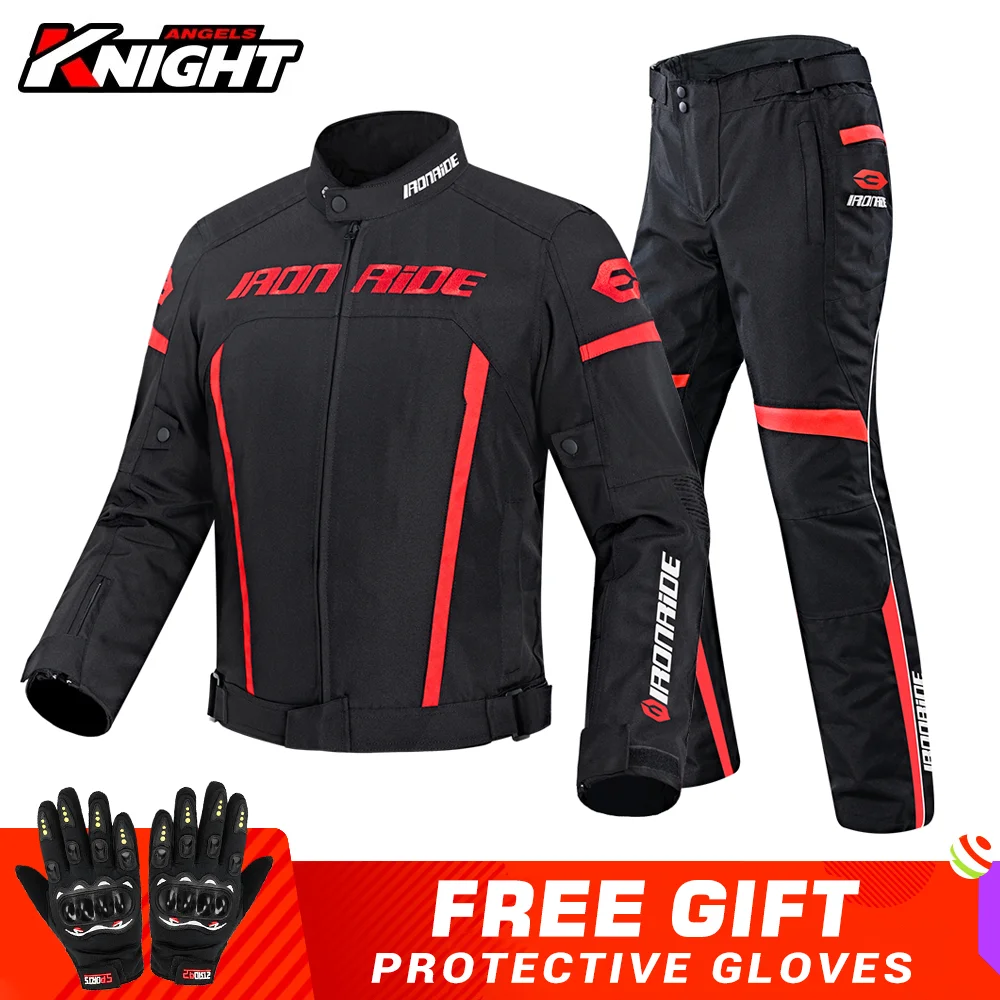 Мужская мотоциклетная куртка с защитой от ветра светоотражающий для мотокросса