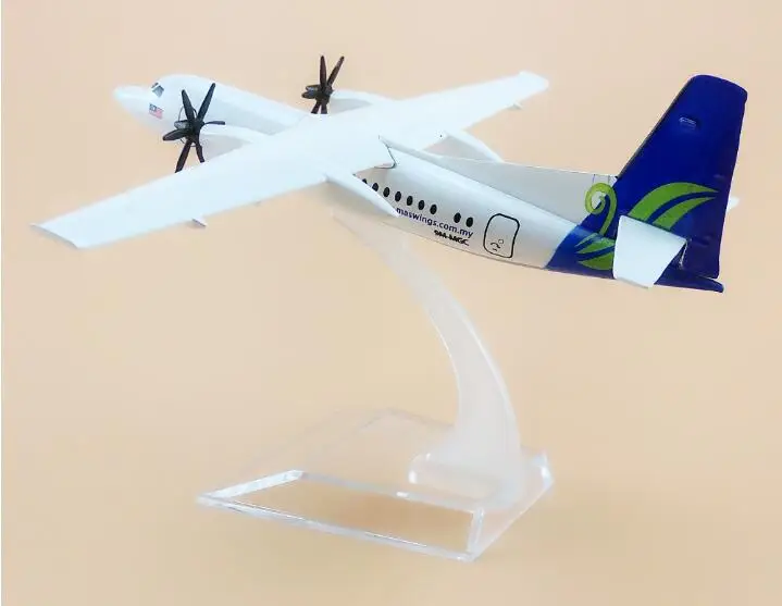 16 см металлическая воздушная Малайзия MAS MASwings FOK Fokker F-50 F50 Airways модель самолета Модель w Стенд самолета