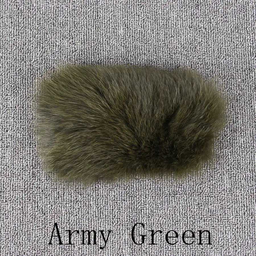 army green Короткая шуба из натурального Лисьего меха QC9484 Высококачественная женская зимняя шуба из натурального Лисьего меха жилет Длинный Меховой жилет цельная шкурка жилет из лисьего меха модное пальто - Цвет: army green