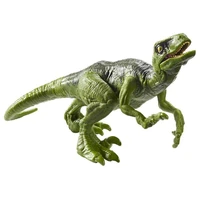 velociraptor blue dinosaurs toy classic toys for boy children animal model movable jaw and foot with retail box