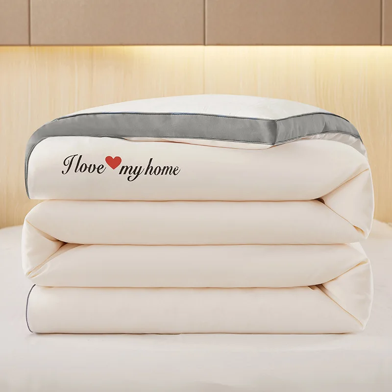 

Соевое волокно антибактериальное двухстороннее трехмерное теплое бархатное лоскутное одеяло одинарное двойное семейное легкое дышащее одеяло победителя