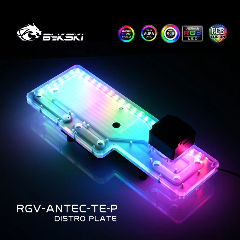 Bykski RGV-Antec-TE-P водные платы для Antec Torque чехол RBW 5V Lighting Intel CPU Water Block &amp Single GPU Building |