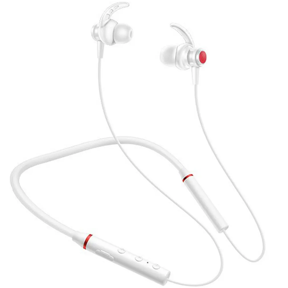 

Wireless Earphones Neck Hanging Sport Waterproof Fitness Earbuds Noise Reduction Sports Running Earbuds Earphones