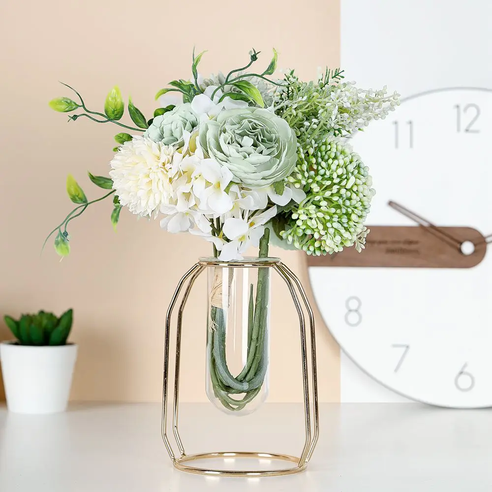 

Hydrangea Bouquet Simulation Flower Wedding Wedding Decoration DIY Home Dining Table Indoor and Outdoor Garden Decoration