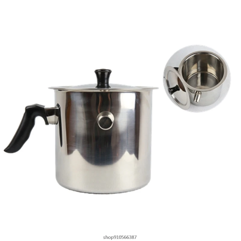 

Bee Wax Melting Pot Stainless Steel Beeswax Pouring Pots with Handle Large Capacity Candle Making Melt Tool ma29 21 Wholesales