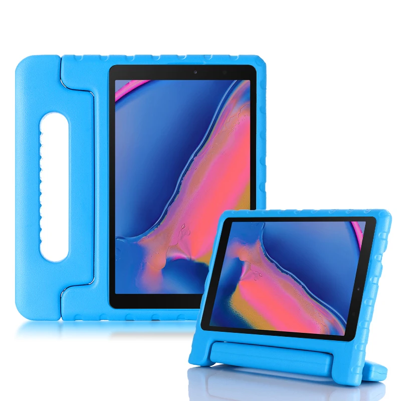 

Для Samsung Galaxy Tab A 8,0 2019 S Pen SM-P200 8 дюймов, Обложка, чехол для детского планшета, ручной Ударопрочный силиконовый чехол из ЭВА